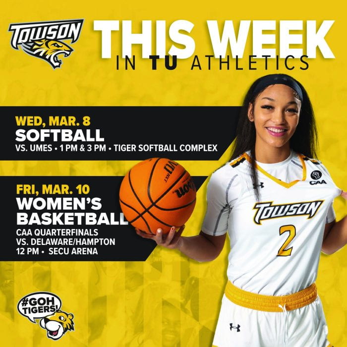 Athletics Events This Week on Campus