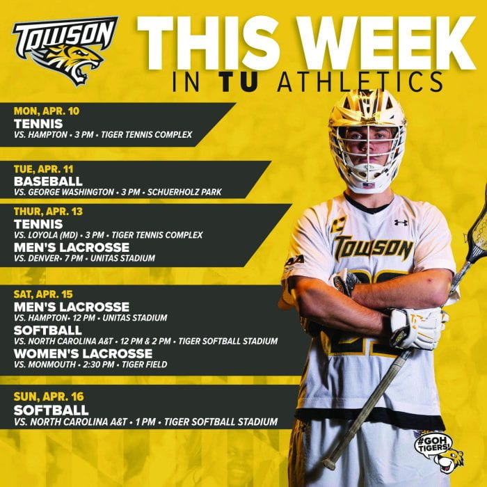 This week in Towson Athletics